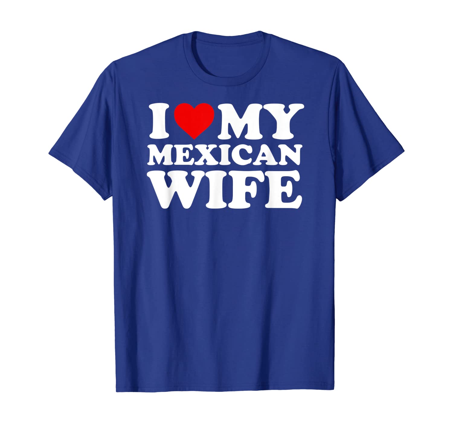 i love my mexican wife t-shirt, White;black
i love my mexican wife t-shirt, White;black