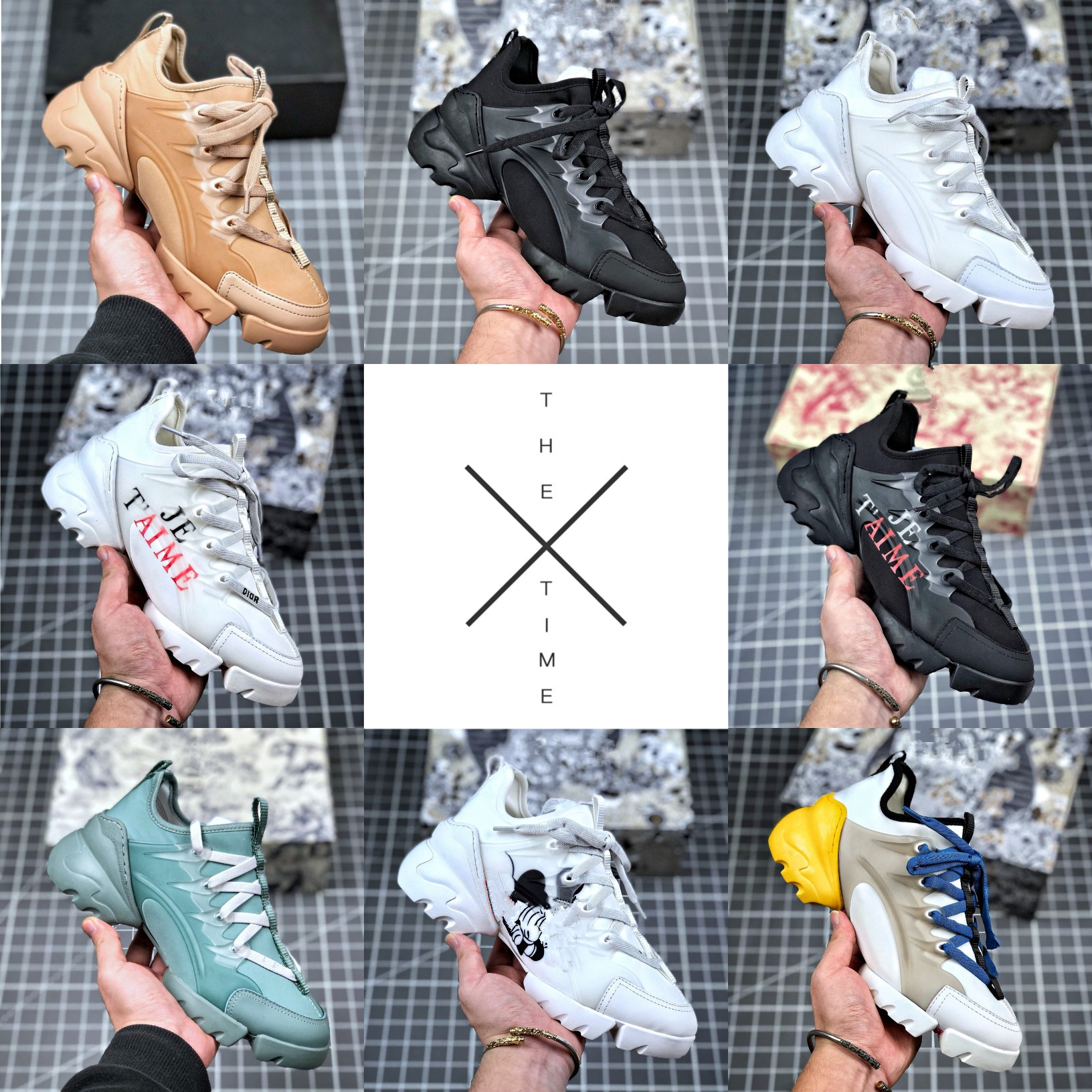 D-CONNECT Neoprene D summer Sneakers Women Luxurys Designers Shoes casual Low fashion flowers sports woman Trainers printing lace thick bottom, For box fees only;dont pay it alone
D-CONNECT Neoprene D summer Sneakers Women Luxurys Designers Shoes casual Low fashion flowers sports woman Trainers printing lace thick bottom, For box fees only;dont pay it alone