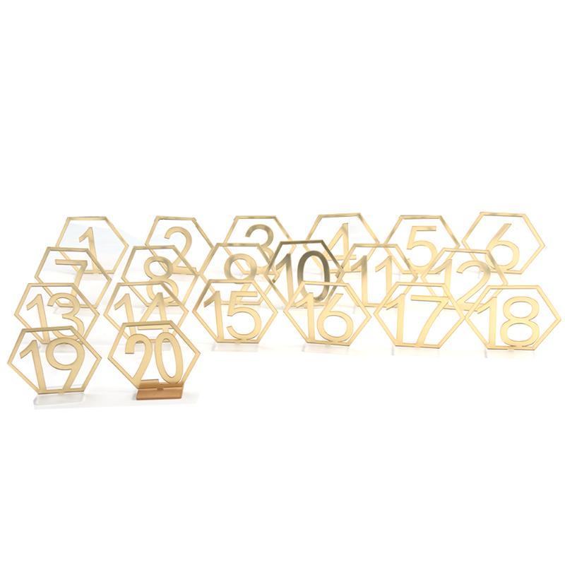 Party Decoration Hexagon Table Decor Geometric Number Signs Birthday Acrylic Craft Durable Hollow-out Seat Card 9cm Wedding
Party Decoration Hexagon Table Decor Geometric Number Signs Birthday Acrylic Craft Durable Hollow-out Seat Card 9cm Wedding