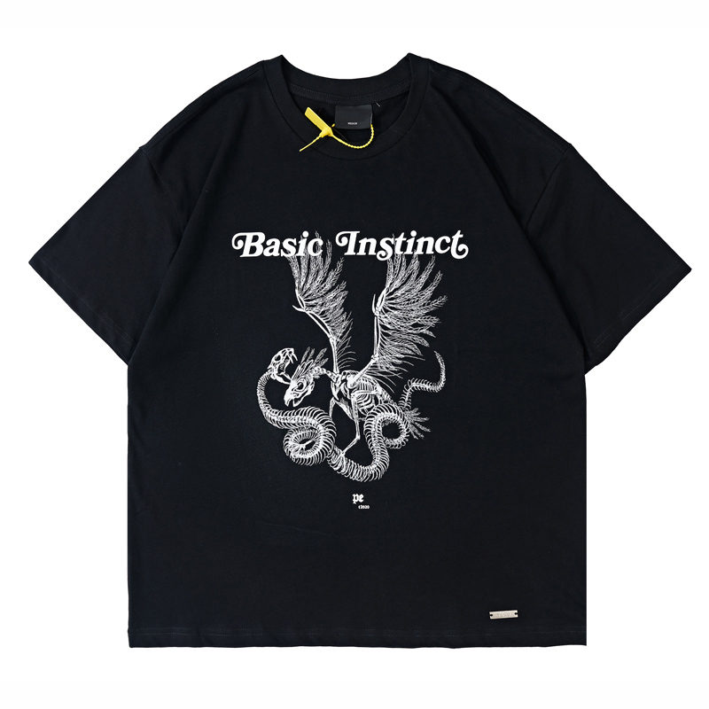 USA Europe Germany Basic Instinct Animal Skeleton T shirt High Street Tee Spring Summer Skateboard Men Women Streetwear Tshirt, Black
USA Europe Germany Basic Instinct Animal Skeleton T shirt High Street Tee Spring Summer Skateboard Men Women Streetwear Tshirt, Black