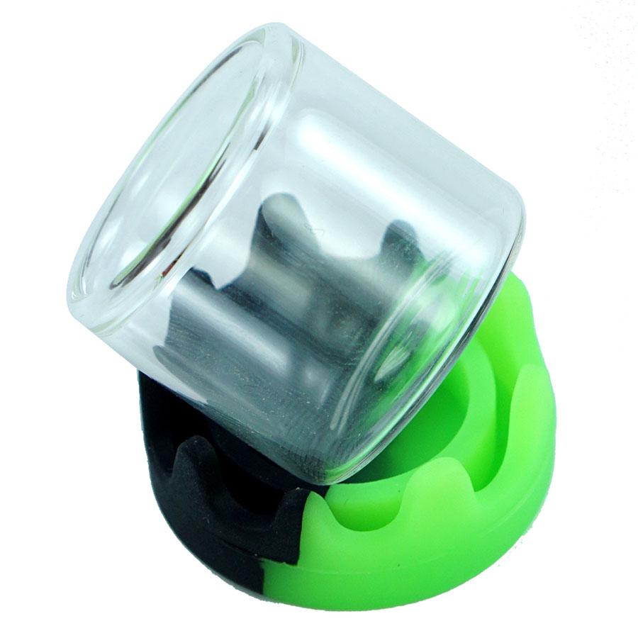 6ML Silicone Cap Glass Bottle Concentrate Jar for Shatter Wax Oil Rosin Dry Herb Non-stick Empty Tank Container
6ML Silicone Cap Glass Bottle Concentrate Jar for Shatter Wax Oil Rosin Dry Herb Non-stick Empty Tank Container