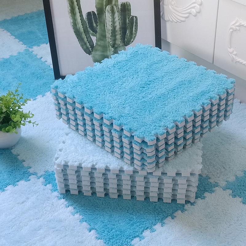 Carpets 30*30cm Soft Plush Children Kids Rug Play Mat EVA Foam Infant Developing Puzzle Interlock Floor For Living Room Carpet, Green
Carpets 30*30cm Soft Plush Children Kids Rug Play Mat EVA Foam Infant Developing Puzzle Interlock Floor For Living Room Carpet, Green