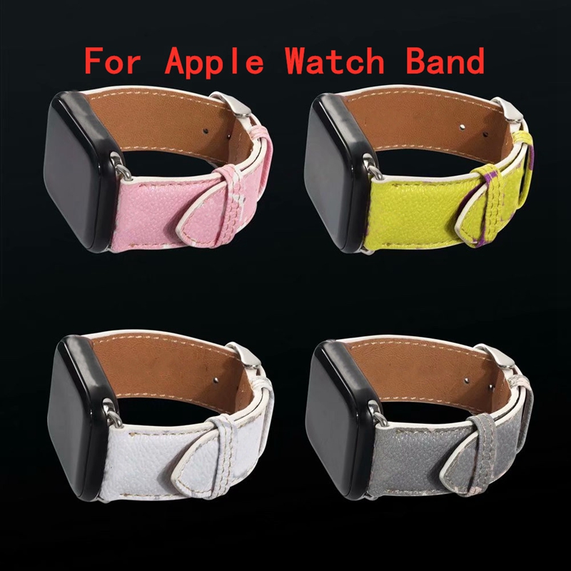 Straps For Apple Watch Bands iwatch Series 7 45mm 1 2 3 4 5 6 Fashion Designer Leather Watchband 42mm 38mm 40mm 44mm 41mm Bracelet Smart Str
Straps For Apple Watch Bands iwatch Series 7 45mm 1 2 3 4 5 6 Fashion Designer Leather Watchband 42mm 38mm 40mm 44mm 41mm Bracelet Smart Str
