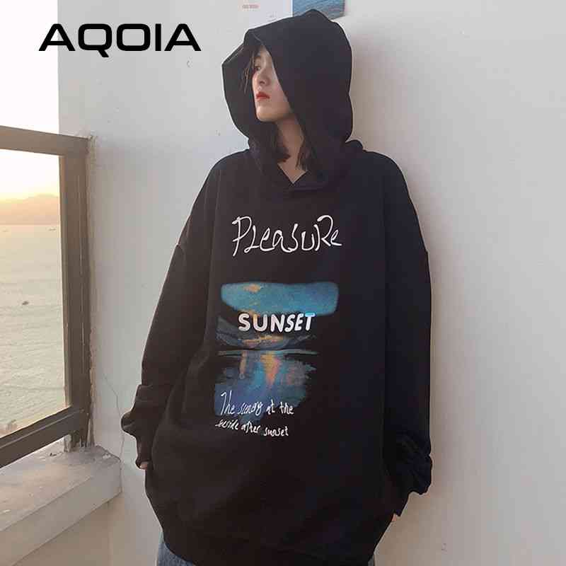 Autumn Streetwear Letter Printing Women Hoodies Loose Oversize Womens Sweatshirt INS Fashion Winter Female Pullovers 210521, Sku2
Autumn Streetwear Letter Printing Women Hoodies Loose Oversize Womens Sweatshirt INS Fashion Winter Female Pullovers 210521, Sku2