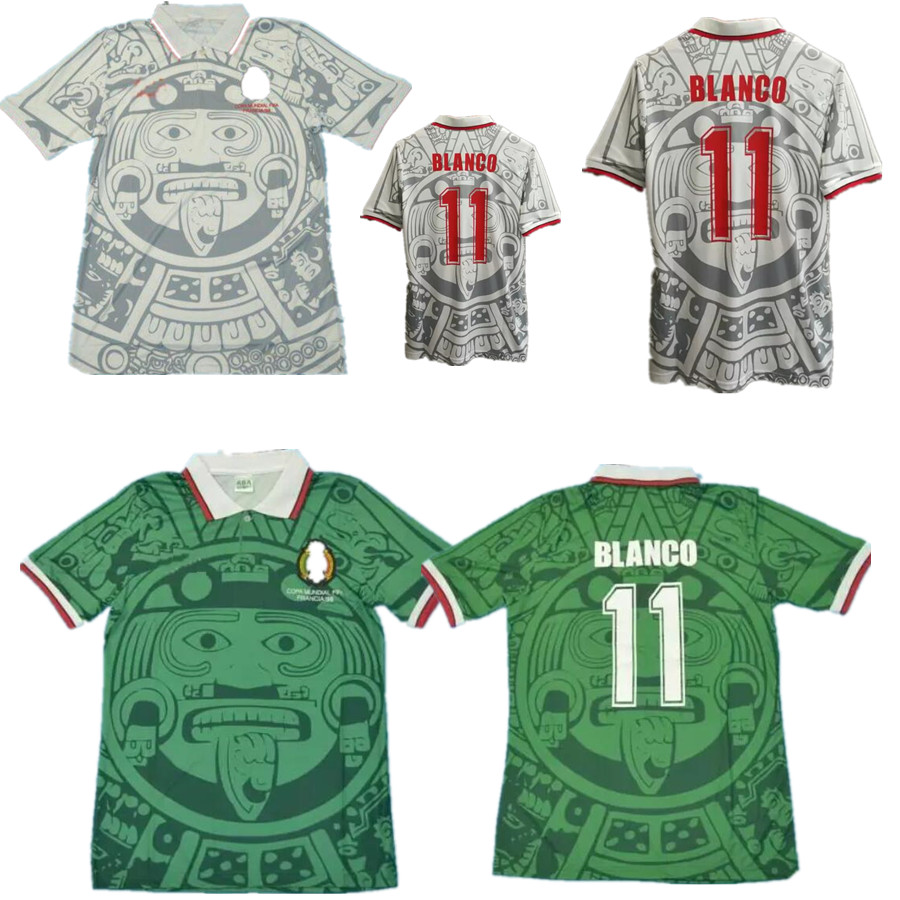 Thai 1998 Mexico Retro Jerseys Classic Vintage LUIS GARCIA BLANCO Soccer jersey Home Green HERNANDEZ 98 football shirt camisa de futebol, Mexico1998home
Thai 1998 Mexico Retro Jerseys Classic Vintage LUIS GARCIA BLANCO Soccer jersey Home Green HERNANDEZ 98 football shirt camisa de futebol, Mexico1998home