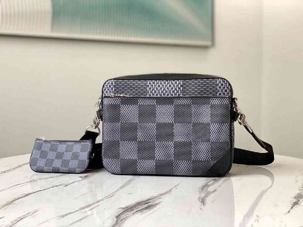 high-quality shoulder men's messenger bag coin purse three-in-one combination black and white plaid single zipper size 28CM lon, Customize
high-quality shoulder men's messenger bag coin purse three-in-one combination black and white plaid single zipper size 28CM lon, Customize