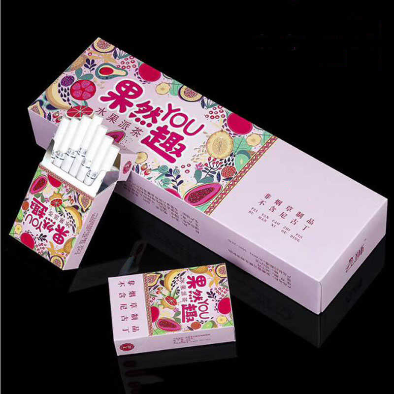 Fruity tea cigarette a thick branch and a thin branch of mint aroma overflowing to kick the smoking habit healthy 210607
Fruity tea cigarette a thick branch and a thin branch of mint aroma overflowing to kick the smoking habit healthy 210607