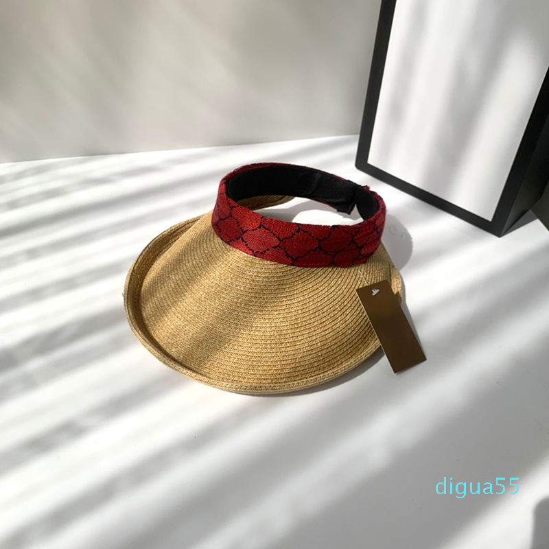 2022 Sun Straw Hat Fashion Visors Designer Cap Women Summer Grass Weaving Hats Luxury Letter Caps Holiday Casquette Beach, G1
2022 Sun Straw Hat Fashion Visors Designer Cap Women Summer Grass Weaving Hats Luxury Letter Caps Holiday Casquette Beach, G1