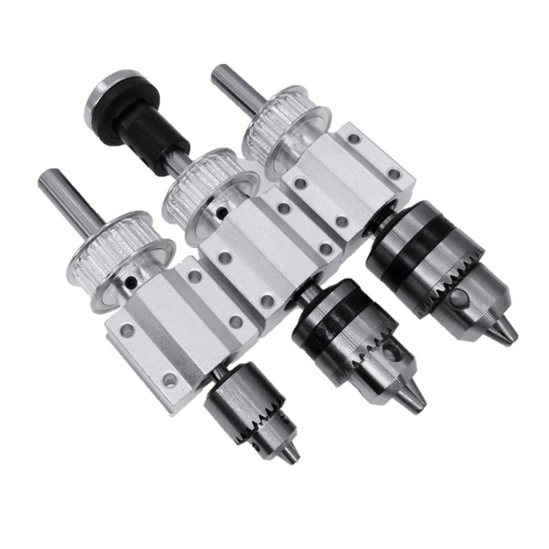Jto/B10/B12/B16 Electric drill No Power Spindle Assembly Diy Woodworking Cutting Sliding Small rotary bench Trim belt Boor Chuck