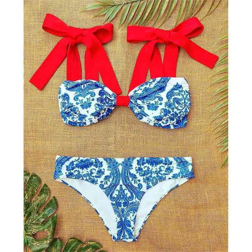 High Waist Swimwear Women Swimsuit Bikini Bandage Bikinis Set Padded Bathing Suit Leaf Print Biquini Maillot de bain 210702, Mo21125g1
High Waist Swimwear Women Swimsuit Bikini Bandage Bikinis Set Padded Bathing Suit Leaf Print Biquini Maillot de bain 210702, Mo21125g1