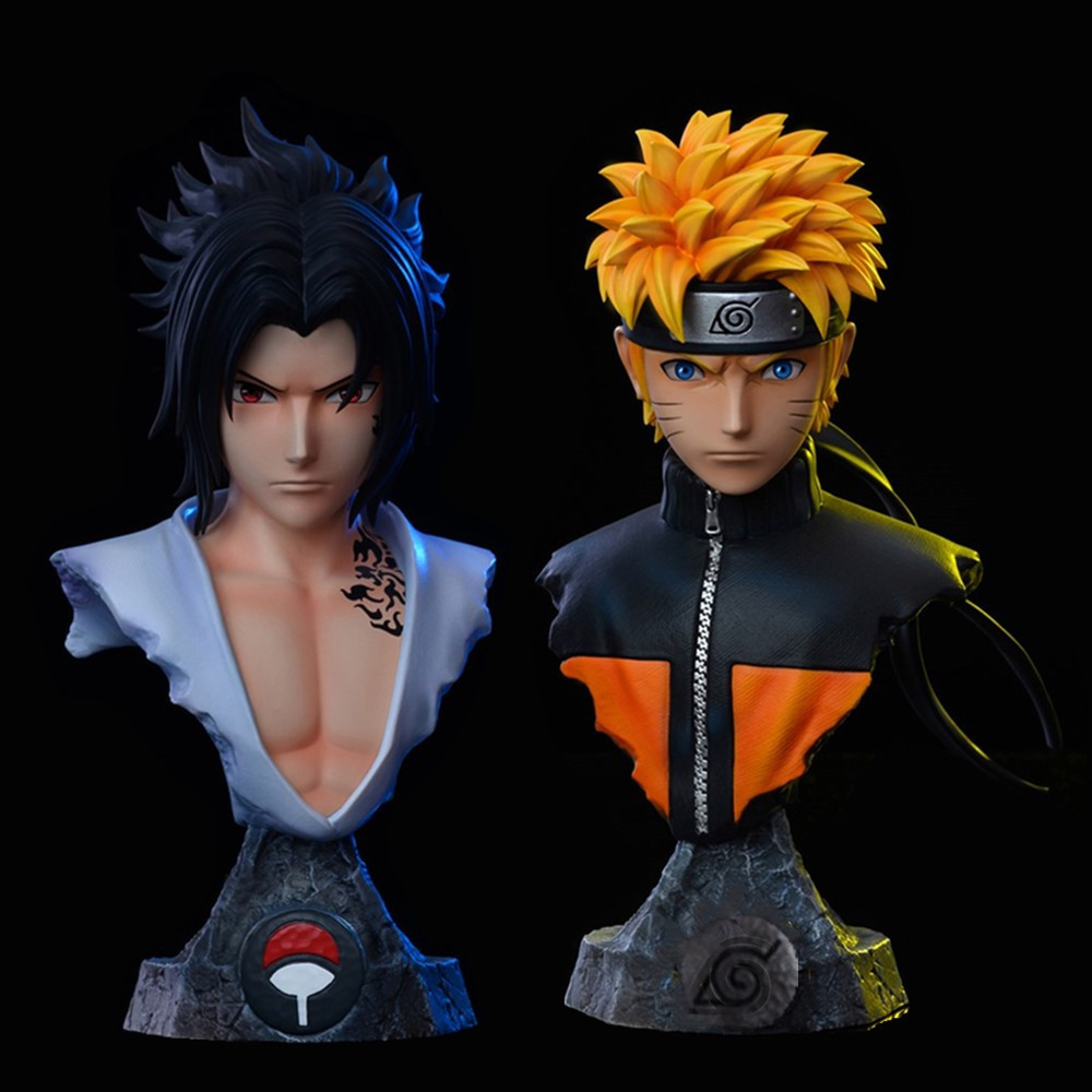 Anime Figure Gk Modle Toys Madara Obito Sasuke 1/4 Action Dolls