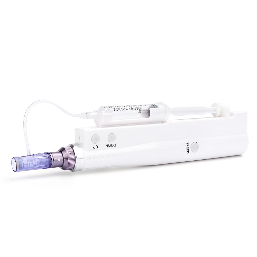 2 in 1 Hydra Injector Derma Pen Nano Mesotherapy Microneedle dr Pen Mesogun Portable Smart Injector Pen Facial Treatment Machine