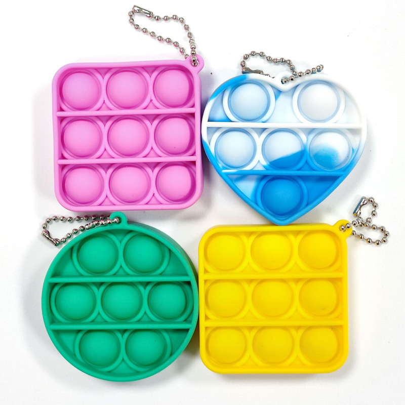 FXY001 Favor Mini Push Pop Bubble Sensory Toy Autism Needs Squishy Stress Reliever Toys Adult Child Funny Anti-stress It Fidget Keychain Gift
FXY001 Favor Mini Push Pop Bubble Sensory Toy Autism Needs Squishy Stress Reliever Toys Adult Child Funny Anti-stress It Fidget Keychain Gift
