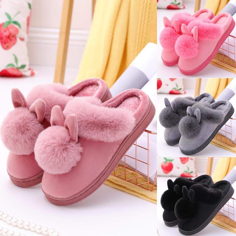 Slippers Fashion Autumn Winter Cotton Ear Home Indoor Warm Shoes Womens Cute Plus Plush, Black
Slippers Fashion Autumn Winter Cotton Ear Home Indoor Warm Shoes Womens Cute Plus Plush, Black