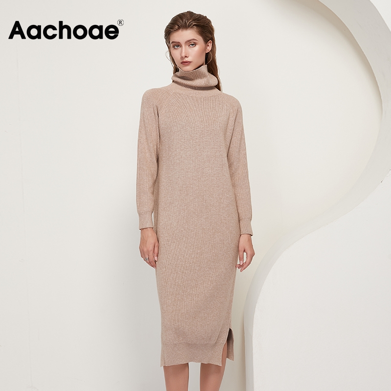 2021women turtleneck knitted dress batwing long sleeve casual long dress side split solid loose sweater dresses vestidos, Black;gray
2021women turtleneck knitted dress batwing long sleeve casual long dress side split solid loose sweater dresses vestidos, Black;gray
