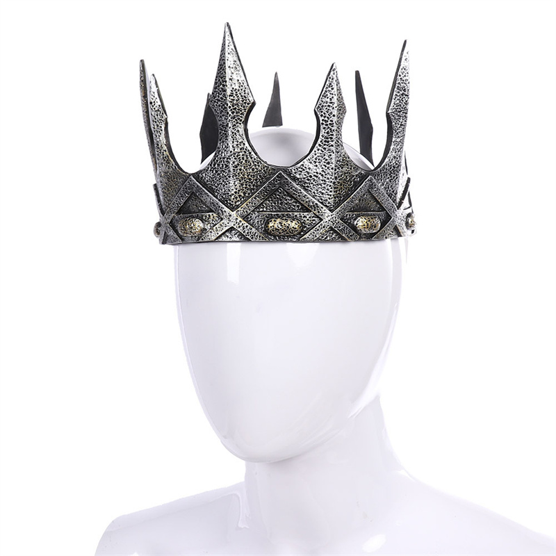 Costume AccessoriesNew PU Foam Medieval Kings Crown Medieval Royal King Tiaras Crown Headwear Ancient Headdress Viking Corona Hombre King Dr, Silver
Costume AccessoriesNew PU Foam Medieval Kings Crown Medieval Royal King Tiaras Crown Headwear Ancient Headdress Viking Corona Hombre King Dr, Silver