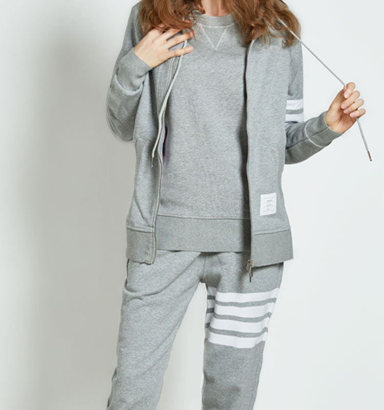 Women's Sweater Hoodie Four Bars Men's Same Style Zipper Hooded Pure Cotton Casual Sweater Jacket, Blue
Women's Sweater Hoodie Four Bars Men's Same Style Zipper Hooded Pure Cotton Casual Sweater Jacket, Blue