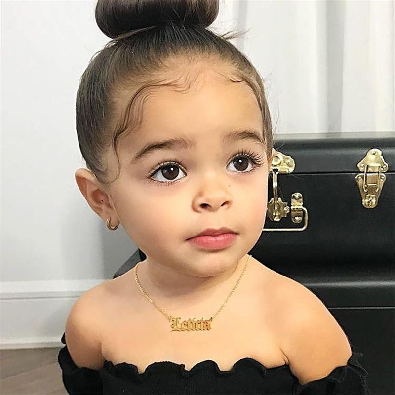 Pendant Necklaces Stainless Steel Baby Jewelry Personalize Name Choker Girls Necklace Kids Children Numbers Boy Custom, Silver
Pendant Necklaces Stainless Steel Baby Jewelry Personalize Name Choker Girls Necklace Kids Children Numbers Boy Custom, Silver