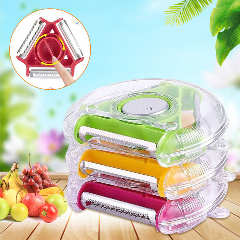Kitchen Tools Fruit and Vegetables Peeler Vegetable Shredding Tool Stainless Steel Blade Easy To Clean Replace Function 3 In 1
Kitchen Tools Fruit and Vegetables Peeler Vegetable Shredding Tool Stainless Steel Blade Easy To Clean Replace Function 3 In 1