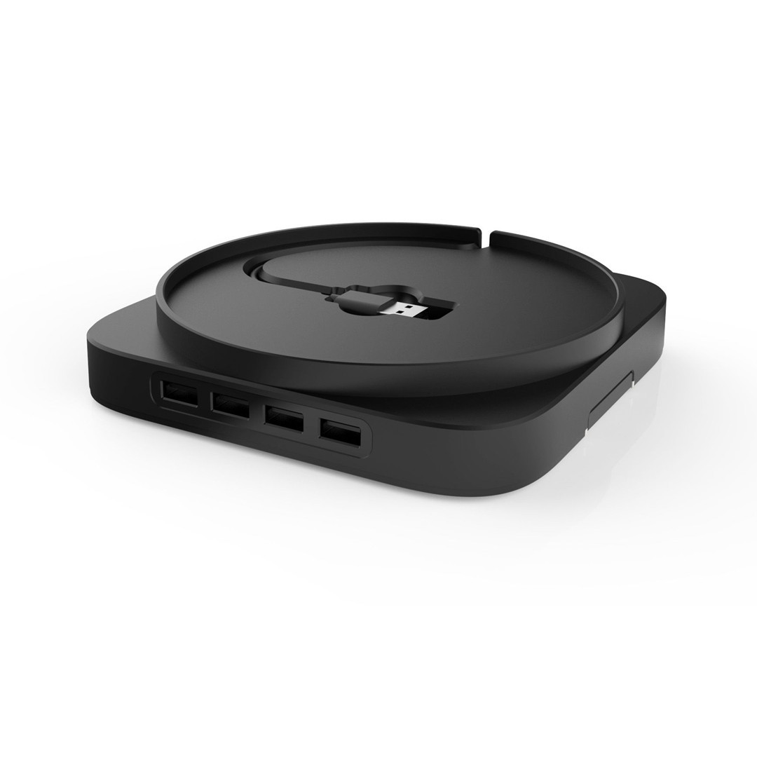 NEW Vertical Stand for Xbox Series X with 4 Ports USB 2.0 Hub Blue Light Cradle Base Game Console Vertical Stands Accessories