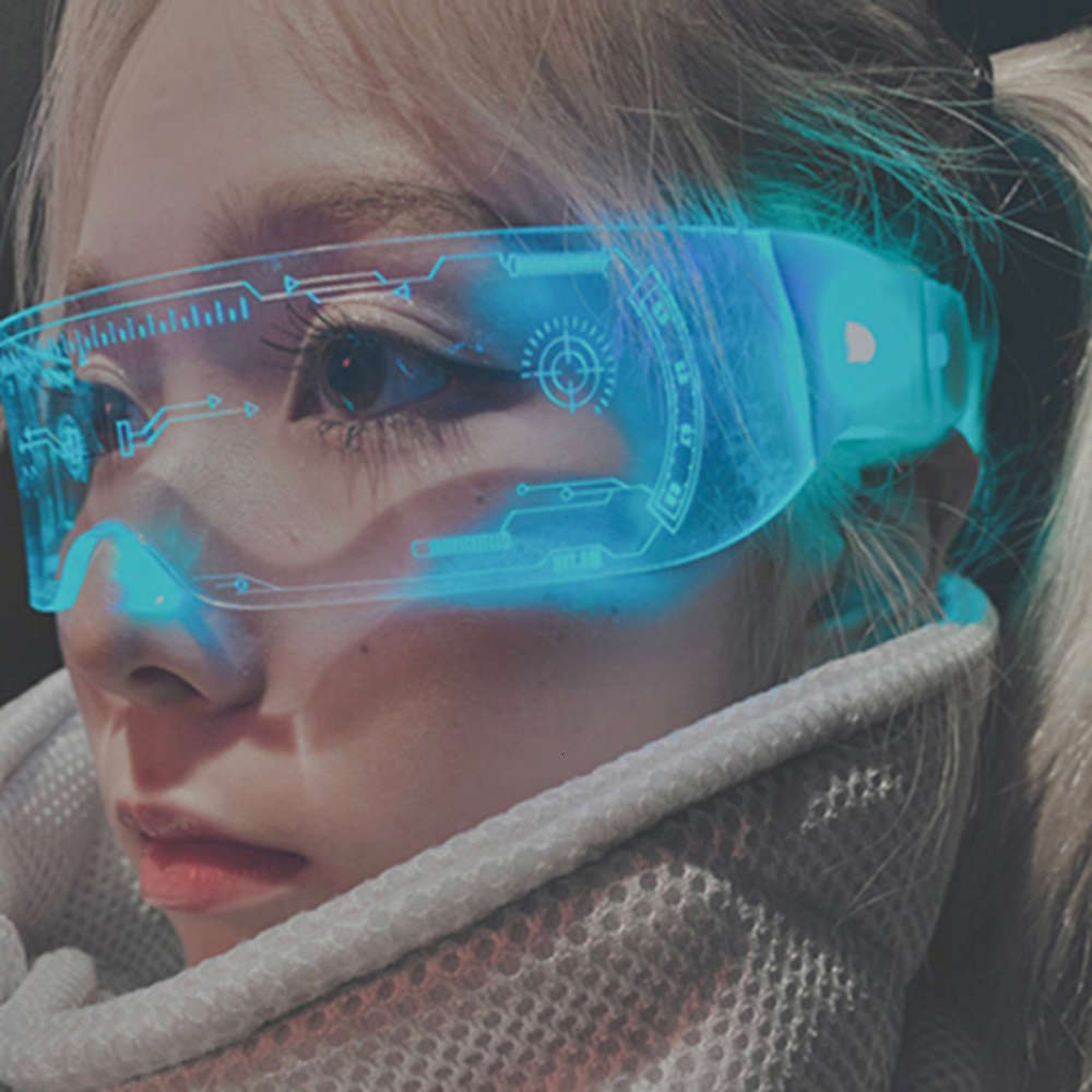 Cool Cyberpunk Clear Lens 7 color led light visor glass Rezz Visor Robocop Futuristic Nightlife Dropshipping Sunglass, White;black
Cool Cyberpunk Clear Lens 7 color led light visor glass Rezz Visor Robocop Futuristic Nightlife Dropshipping Sunglass, White;black