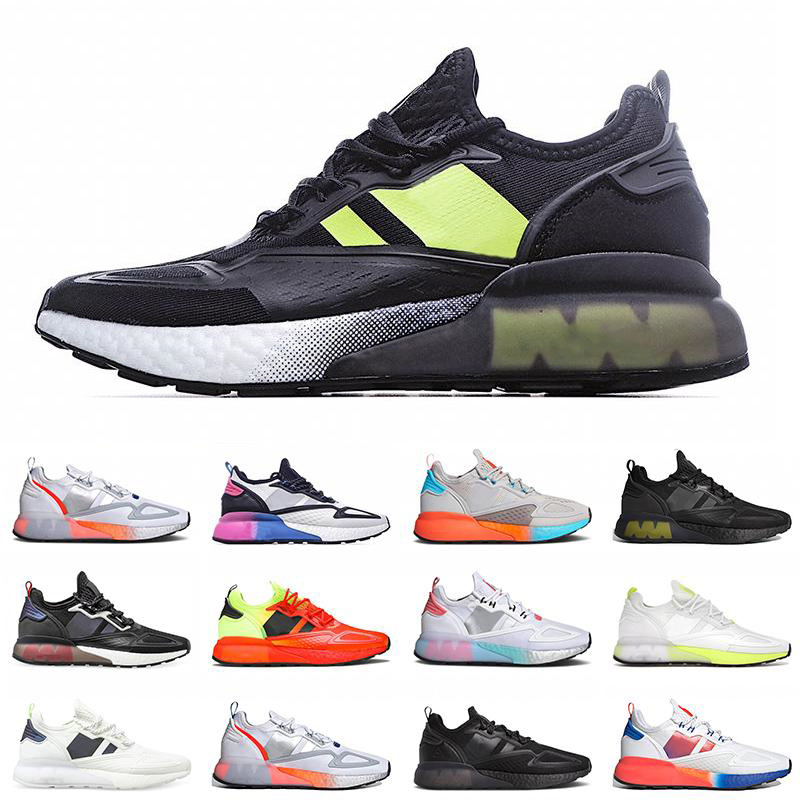 ZX 2K Boost mens running shoes sneakers Black Green Purple Tint Iridescent Shock Red Solar Red Cloud White Silver Metallic Designer men women trainers sports shoe, Item#26
ZX 2K Boost mens running shoes sneakers Black Green Purple Tint Iridescent Shock Red Solar Red Cloud White Silver Metallic Designer men women trainers sports shoe, Item#26