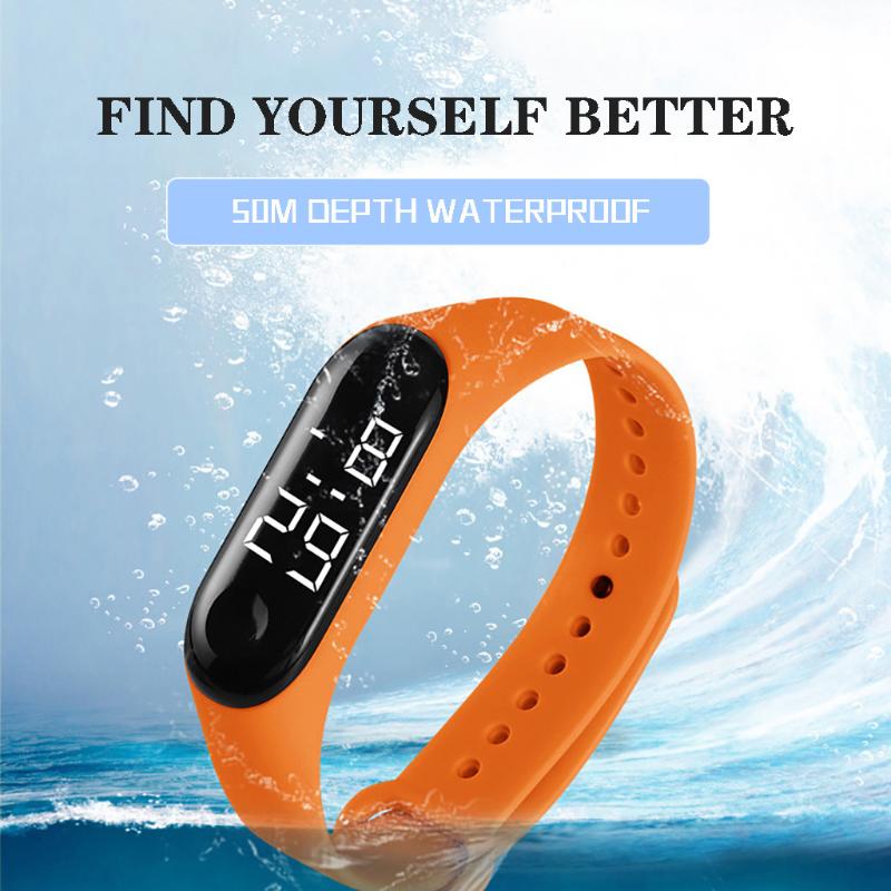 Waterproof Led Electronic Sports Luminous Sensor Watches Fashion Men And Women Clock Electronics Bracelet Wristwatches, Slivery;brown
Waterproof Led Electronic Sports Luminous Sensor Watches Fashion Men And Women Clock Electronics Bracelet Wristwatches, Slivery;brown