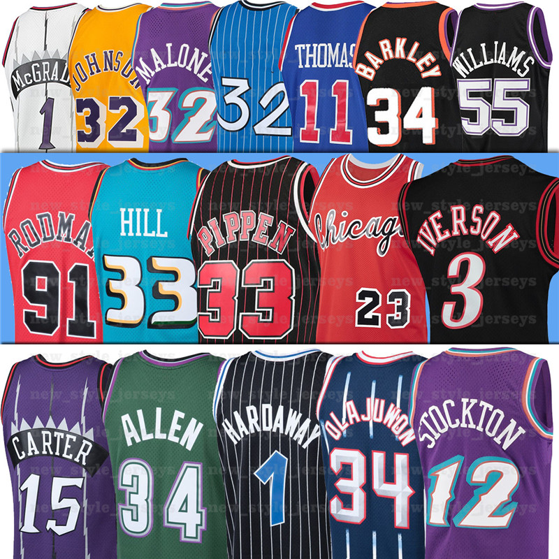 Vince Jason Carter Scottie Retro Basketball Jerseys Williams Allen Pippen Iverson Steve Nash Mitchell Ness Kevin Hardaway Shaquille Garnett, Black;red
Vince Jason Carter Scottie Retro Basketball Jerseys Williams Allen Pippen Iverson Steve Nash Mitchell Ness Kevin Hardaway Shaquille Garnett, Black;red