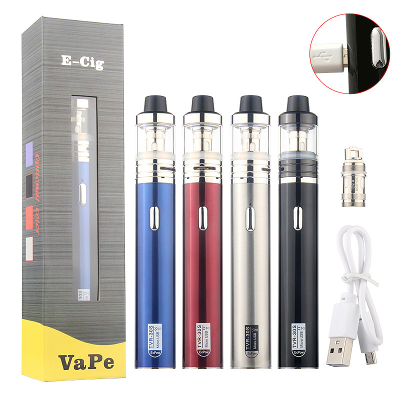 MOQ 1Pcs vape mod TVR 30W Machanical Starter Kits Electronic Cigarette 30 2200mah battery with RDA Atlantis Vaporizer Pen 
MOQ 1Pcs vape mod TVR 30W Machanical Starter Kits Electronic Cigarette 30 2200mah battery with RDA Atlantis Vaporizer Pen