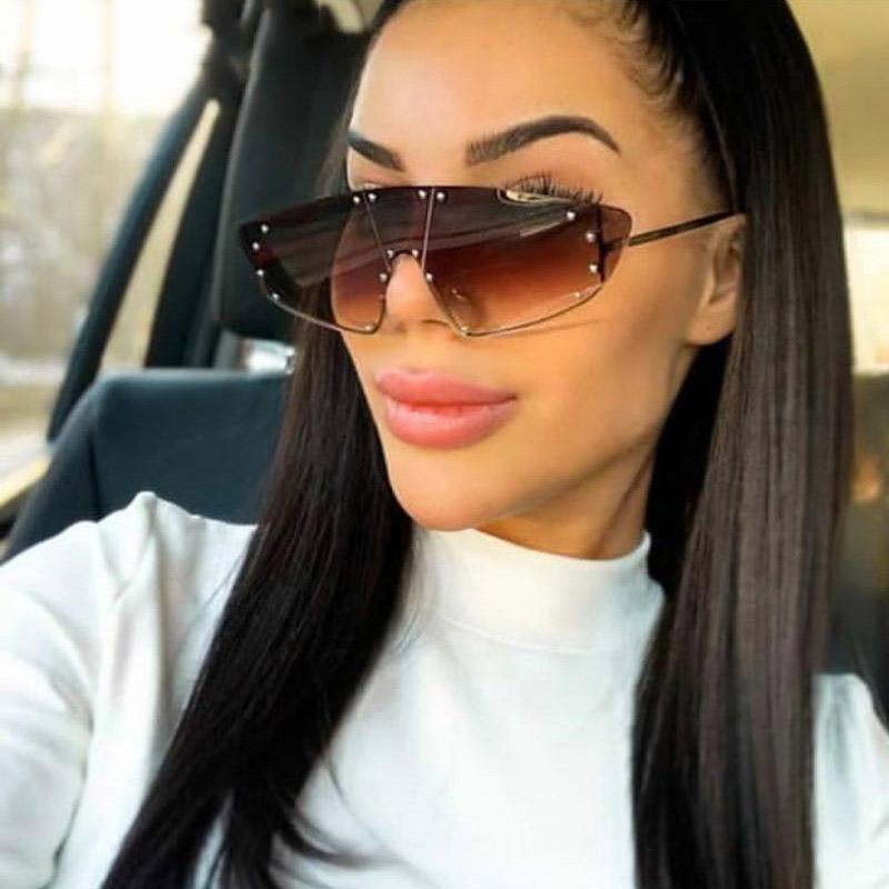 Sunglasses Fashion Rimless Oversized Women Men Metal Design Vintage Eyewear UV400 Shades
Sunglasses Fashion Rimless Oversized Women Men Metal Design Vintage Eyewear UV400 Shades