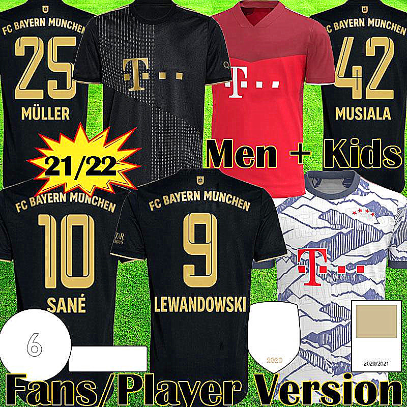 BaYern soccer jerseys 21 22 LEWANDOWSKI SANE GORETZKA jersey muNich COMAN MULLER DAVIES football shirt Men Kids kit 2021 2022 HUMANRACE fourth 4th, Black;yellow
BaYern soccer jerseys 21 22 LEWANDOWSKI SANE GORETZKA jersey muNich COMAN MULLER DAVIES football shirt Men Kids kit 2021 2022 HUMANRACE fourth 4th, Black;yellow