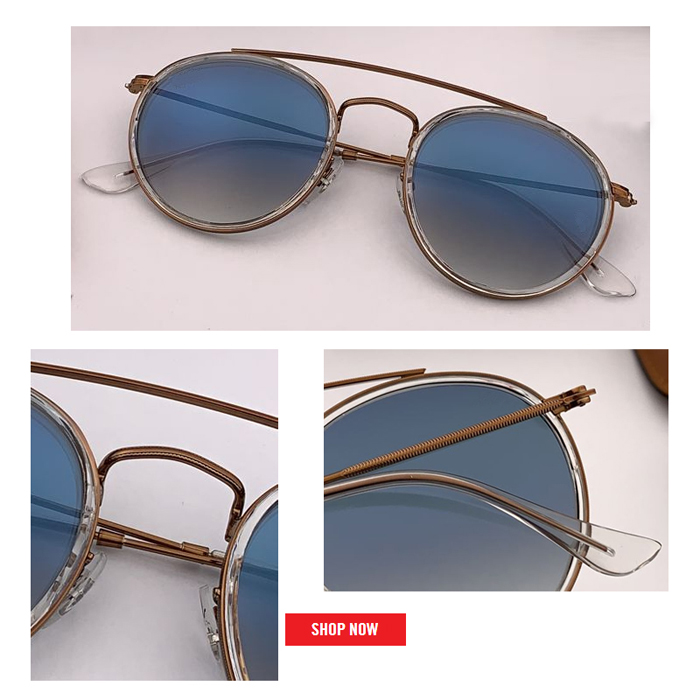 metal Round Sunglasses for Women Vintage Double Bridge Frame 51mm uv400 glass lens gafas, White;black
metal Round Sunglasses for Women Vintage Double Bridge Frame 51mm uv400 glass lens gafas, White;black
