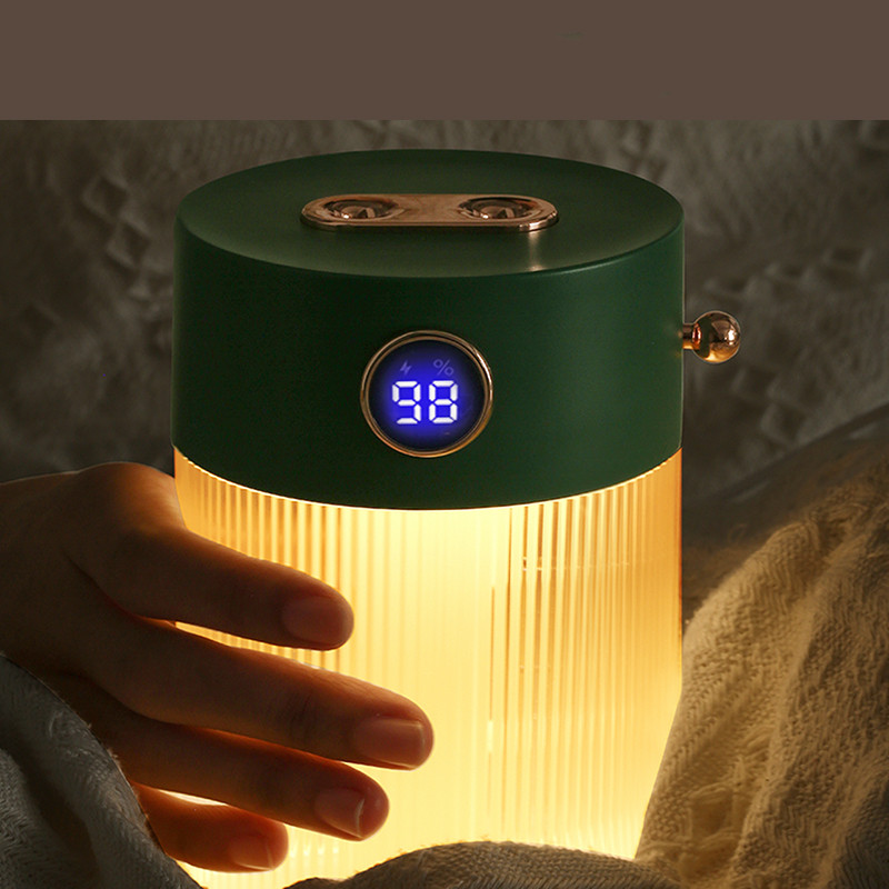 Large Capacity Portable Air Humidifier 4000mah Battery/USB Electric Car Mist Maker Humidifiers Diffusers with Lamp 2 Mist Outlet
Large Capacity Portable Air Humidifier 4000mah Battery/USB Electric Car Mist Maker Humidifiers Diffusers with Lamp 2 Mist Outlet