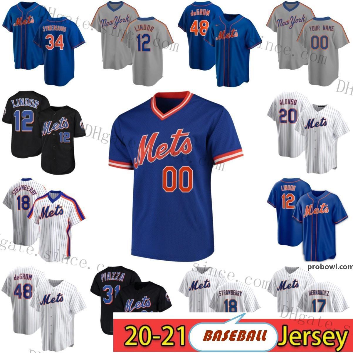 Custom 12 Francisco Lindor Jerseys 48 Jacob deGrom 20 Pete Alonso Darryl Strawberry 31 Mike Piazza Hernandez Rosario Baseball Jersey, Lady(da du hui)
Custom 12 Francisco Lindor Jerseys 48 Jacob deGrom 20 Pete Alonso Darryl Strawberry 31 Mike Piazza Hernandez Rosario Baseball Jersey, Lady(da du hui)