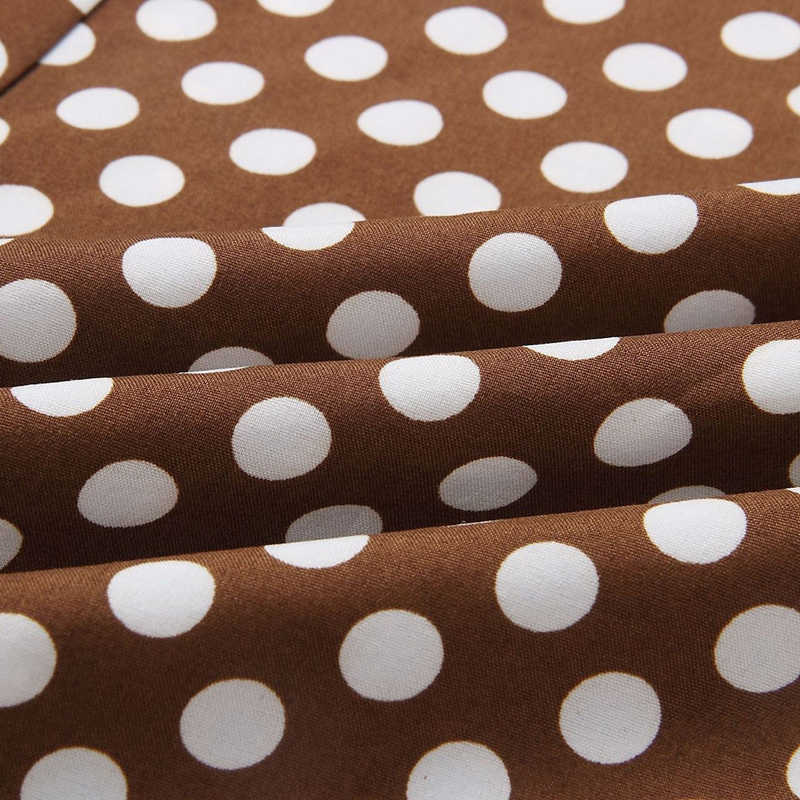 Vintage Women Polka Dot Dresses Summer Ruffles Halter Irregular Lace Up Dress Sleeveless For Female Vestidos 210623