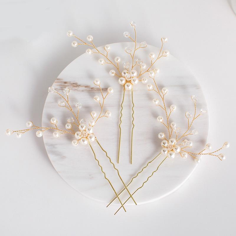 Hair Clips & Barrettes Le Liin 3PCS White Pearl Flowers Crystal Hairpins Bride Jewelry Bridesmaid Headdress, Golden;silver
Hair Clips & Barrettes Le Liin 3PCS White Pearl Flowers Crystal Hairpins Bride Jewelry Bridesmaid Headdress, Golden;silver