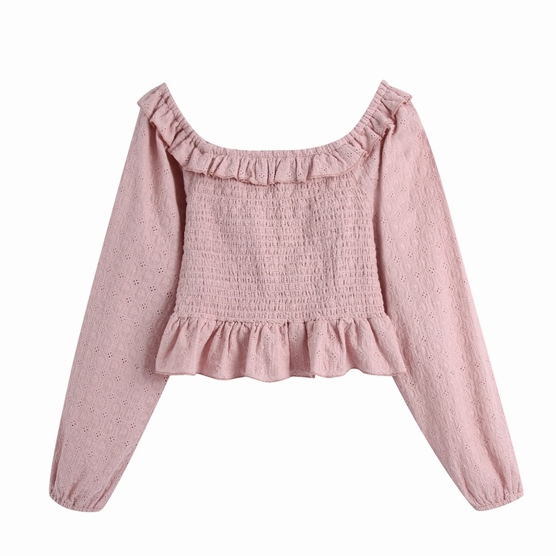 Women Embroidery Blouse Summer Fashion Hollow Out Lace Shirt Modern Lady Slash Neck Pullover Top 210602, Pink
Women Embroidery Blouse Summer Fashion Hollow Out Lace Shirt Modern Lady Slash Neck Pullover Top 210602, Pink