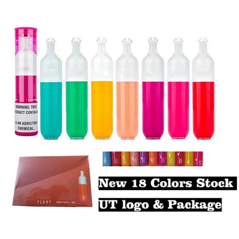 Float Disposable Vapes Pen Electronic Cigarette 3000 Puffs Vape Device 850mah 8.0ml Pod All 18 Colors Available
Float Disposable Vapes Pen Electronic Cigarette 3000 Puffs Vape Device 850mah 8.0ml Pod All 18 Colors Available