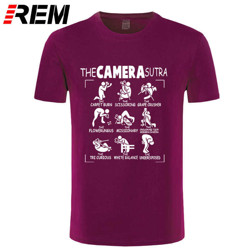 The Camera Sutra Pography Hip Hop Printed T Shirt Short Sleeve Gift T-Shirts Tshirts 210629