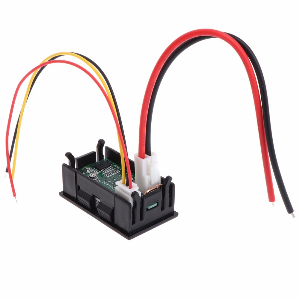 Dc 0-100V 10A Dual Led Digital Voltimeter Voltage Amp Power Auto Monitor Tester Tool