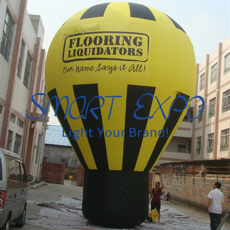Advertising Inflatable Balloon 8M High with Custom Logo Printing and Blower