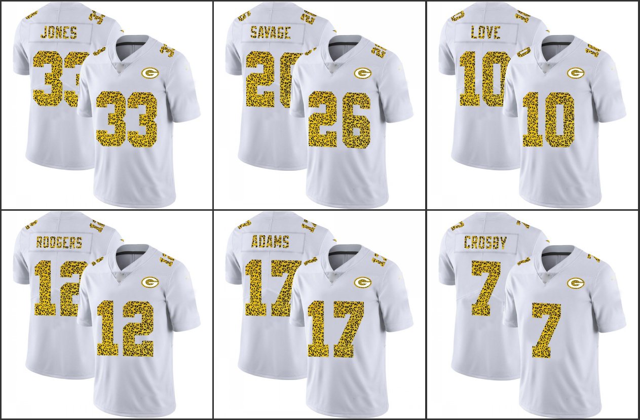 Jersey Green Bay''Packers''Men #12 Aaron Rodgers 17 Davante Adams 10 Jor dan Love White Flocked Leopard Print''NFL''Women Youth Limited Jersey
Jersey Green Bay''Packers''Men #12 Aaron Rodgers 17 Davante Adams 10 Jor dan Love White Flocked Leopard Print''NFL''Women Youth Limited Jersey