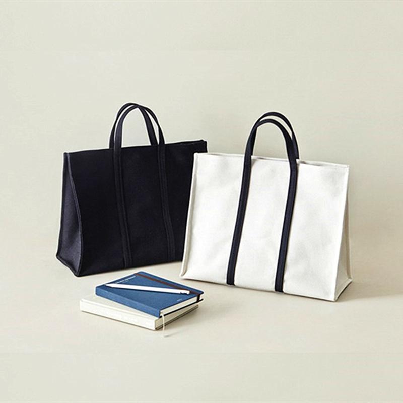 Evening Bags Women's Handbags Large Capacity Black White Pure Color Casual Canvas Briefcase Totes Wholesale 2021 Fashion Female
Evening Bags Women's Handbags Large Capacity Black White Pure Color Casual Canvas Briefcase Totes Wholesale 2021 Fashion Female