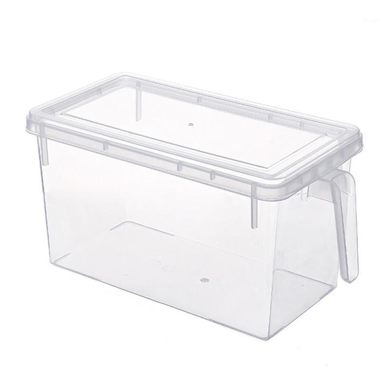 Storage Bottles & Jars Refrigerator Kitchen Food Keep Fresh Box Plastic Sealed Transparent Canister With Handle Stackable
Storage Bottles & Jars Refrigerator Kitchen Food Keep Fresh Box Plastic Sealed Transparent Canister With Handle Stackable