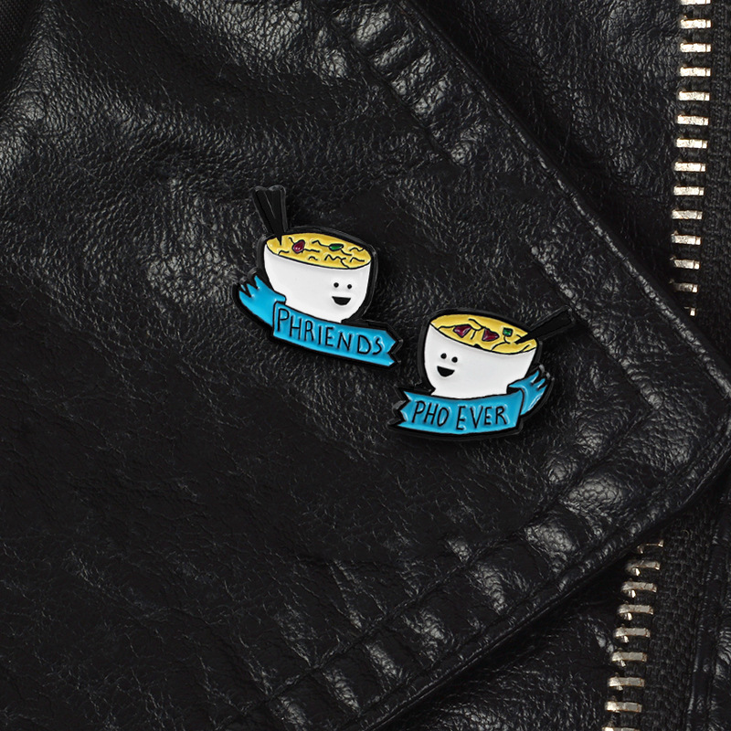 2pcs Cartoon PHRIENDS PHO EVER White bowl smiley face Blue ribbon Fashion Tea Cup Badge Pin Cartoon Cute Costume Jewelry Gifts, As picture
2pcs Cartoon PHRIENDS PHO EVER White bowl smiley face Blue ribbon Fashion Tea Cup Badge Pin Cartoon Cute Costume Jewelry Gifts, As picture