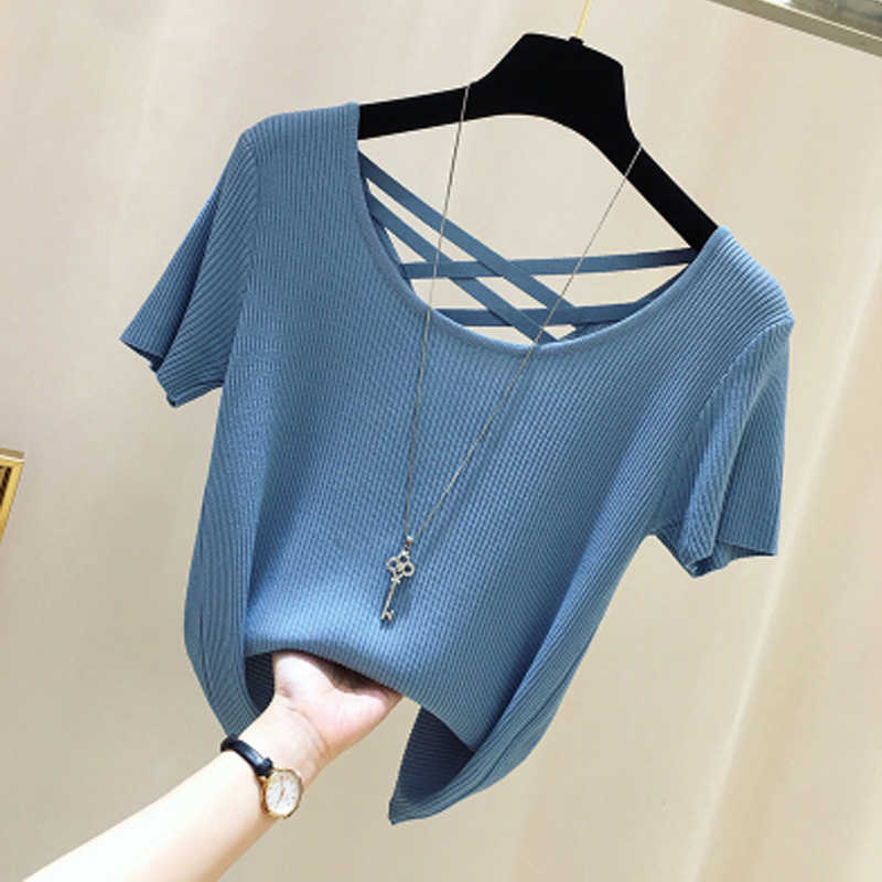 Summer KnittedOversized Pullover Women Sweater Shirt Female All-match Basic ShortSleeve Spring Tops jersey mujer 210604, Black
Summer KnittedOversized Pullover Women Sweater Shirt Female All-match Basic ShortSleeve Spring Tops jersey mujer 210604, Black