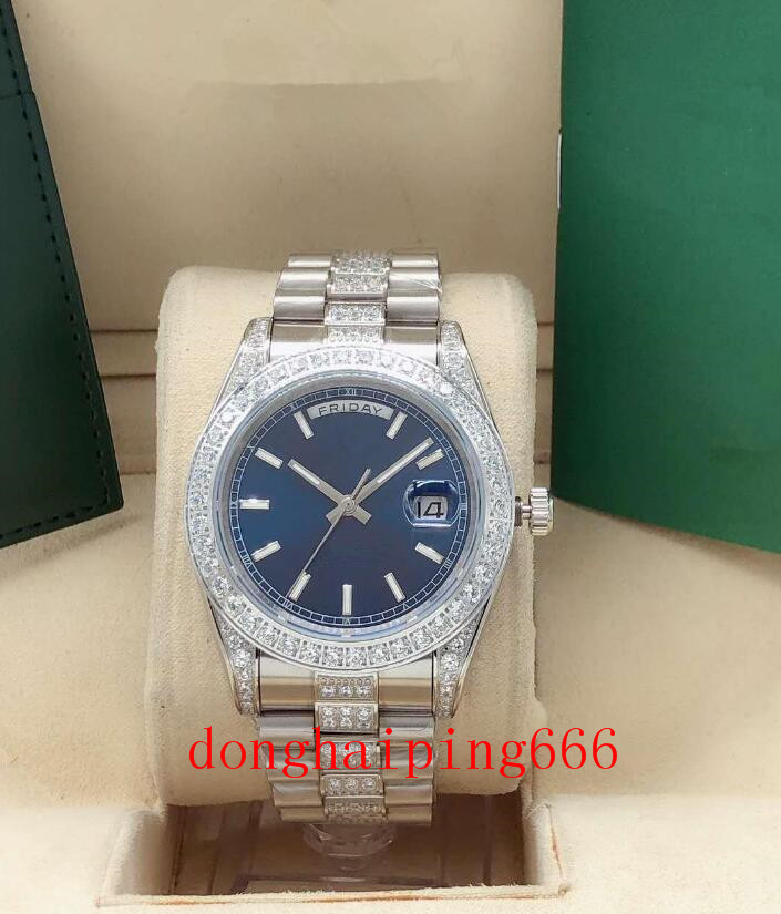 41MM Men's Watch Stainless Steel Sapphire Waterproof Night Light Automatic Date Week Color Dish Noble Fashion, Water proof 50m
41MM Men's Watch Stainless Steel Sapphire Waterproof Night Light Automatic Date Week Color Dish Noble Fashion, Water proof 50m