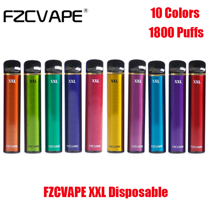 Authentic FZCVAPE XXL Disposable Pod Device Kit E-cigarette 1800 Puffs 1000mAh Battery 5ml Prefilled Cartridge Vape Stick Pen VS Bang Puff AIR Bar Max Genuine
Authentic FZCVAPE XXL Disposable Pod Device Kit E-cigarette 1800 Puffs 1000mAh Battery 5ml Prefilled Cartridge Vape Stick Pen VS Bang Puff AIR Bar Max Genuine