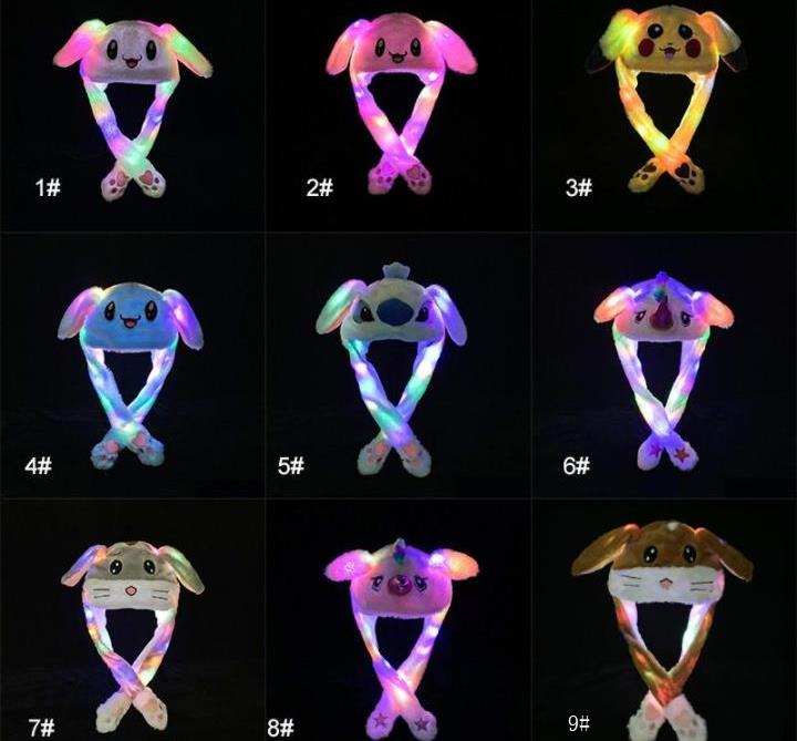 LED Light Plush Hat Cartoon Animal Cap For Rabbit Cat Bunny Ear Moving Light-Hats Adult Kids Christmas Winter Warm Hats SN2862
LED Light Plush Hat Cartoon Animal Cap For Rabbit Cat Bunny Ear Moving Light-Hats Adult Kids Christmas Winter Warm Hats SN2862
