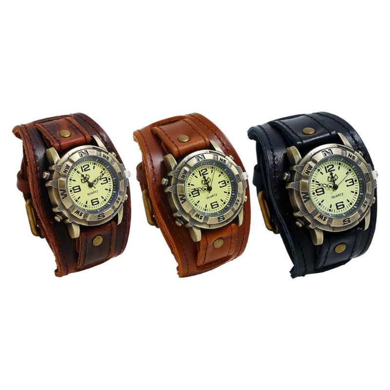 Beaded, Strands Watch Bracelet Cuff Hybrid Design Genuine Leather Wristwatch For Men Punk Vintage
Beaded, Strands Watch Bracelet Cuff Hybrid Design Genuine Leather Wristwatch For Men Punk Vintage